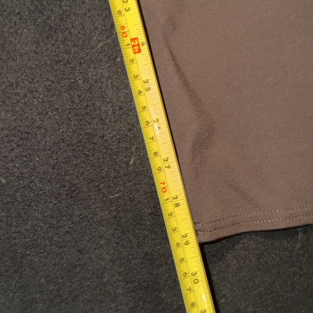Chico's Womens Flat Front Straight Leg Career Dress Pants Brown Size 20R - Picture 3 of 4